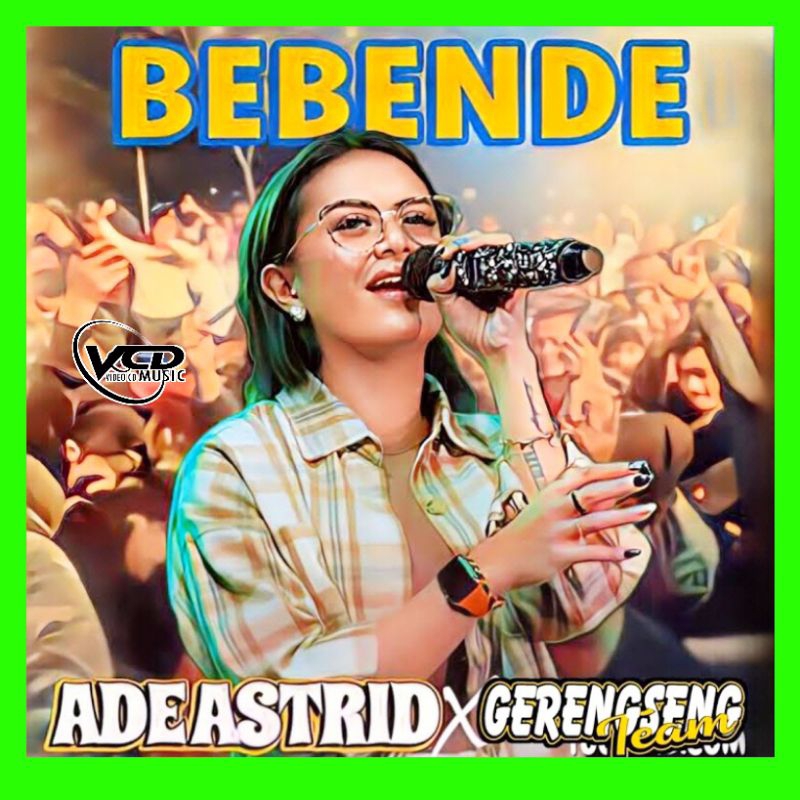 The Newest ADE ASTRID Song VCD Cassette-KASET VCD SUNDA Song ADE ASTRID