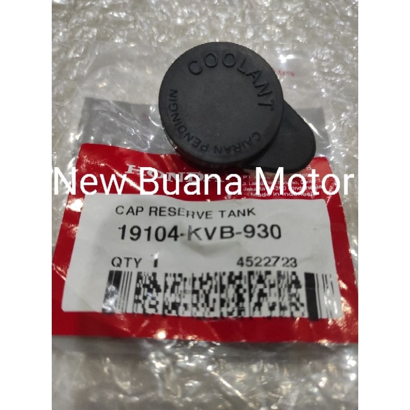 Rubber Cap Tank Cap Coolant Reserve Tank Vario 150 Vario 110old Honda