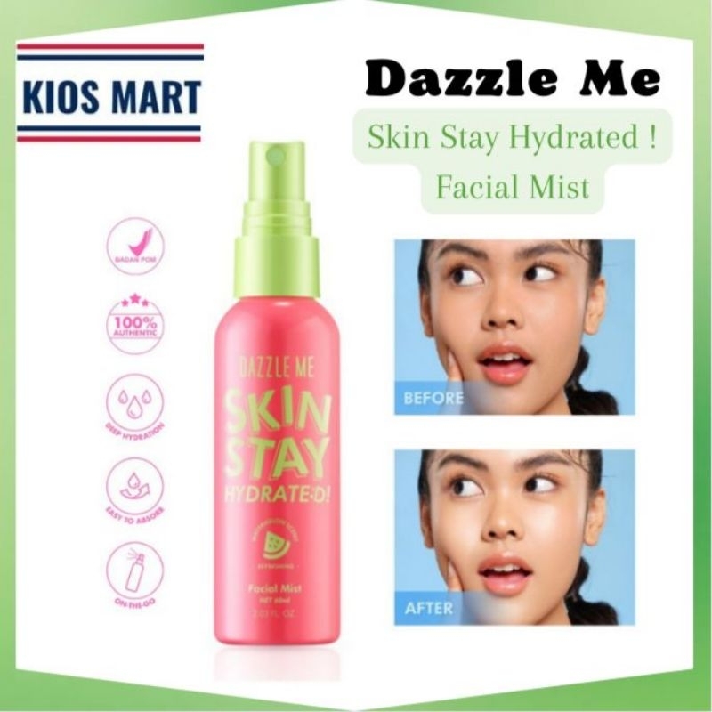 Dazzle Me Skin Stay Hydrated Facial Mist 60ml | Shopee Malaysia