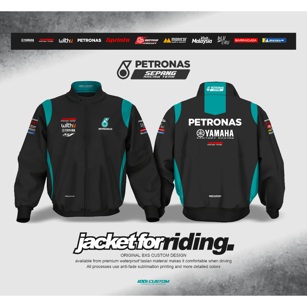 Petronas SEPANG RACING TEAM NEW JACKET RIDING WATERPROOF | Shopee Malaysia