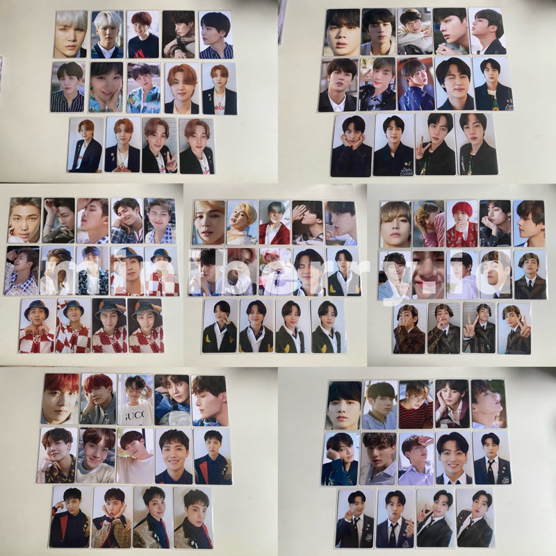 [BTS] Photocard Dicon 101 Set RM Jin Suga Jhope Jimin Taehyung Jungkook ...