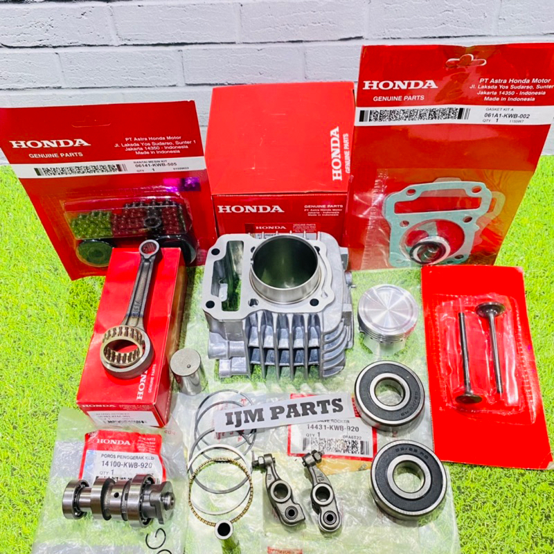 Complete Package Of KWB blade Piston Block 110cc revo Absolute 110cc