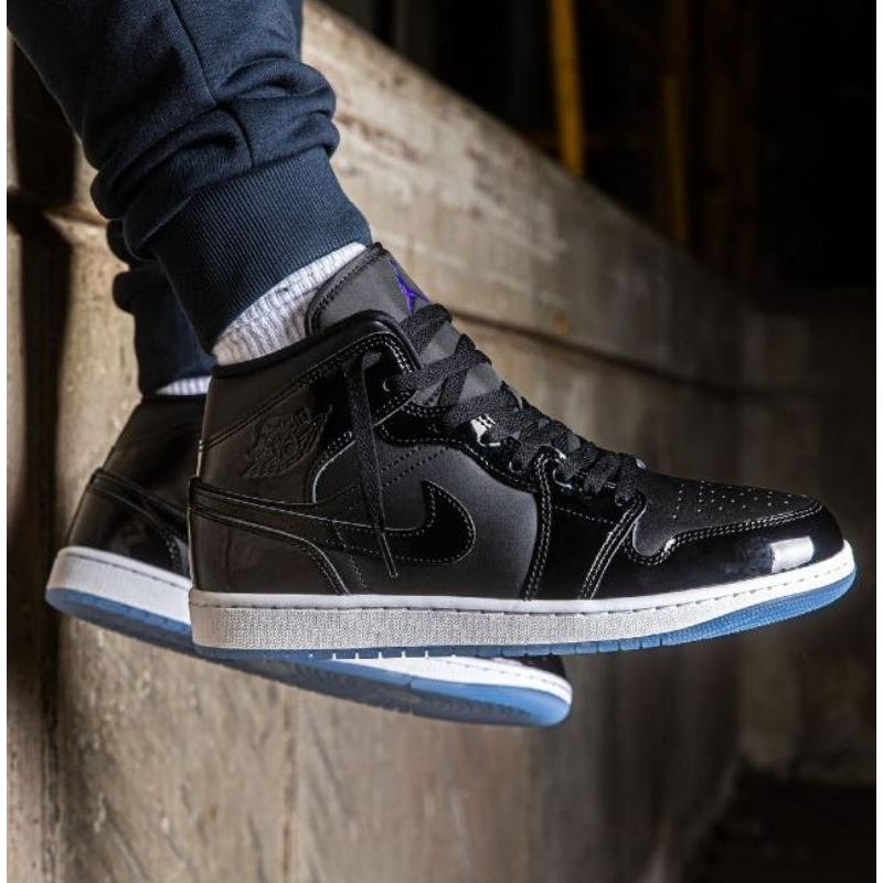 Nike Air Jordan 1 Mid SE Space Jam Shoes | Shopee Malaysia