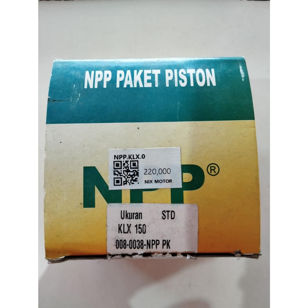 Piston Kit Piston Kit NPP KLX 150 FF Os 0 std 50 Oversize Piston Set