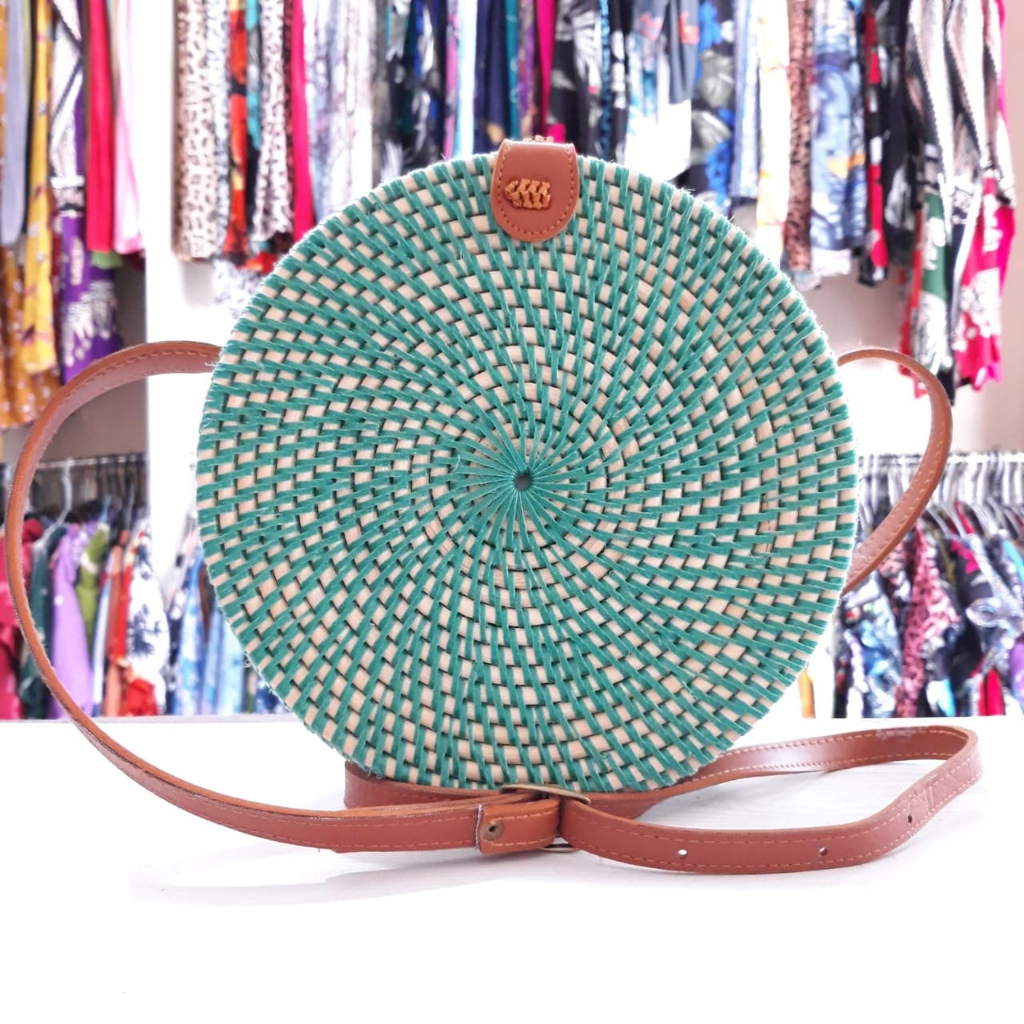 Round rattan bag malaysia clearance