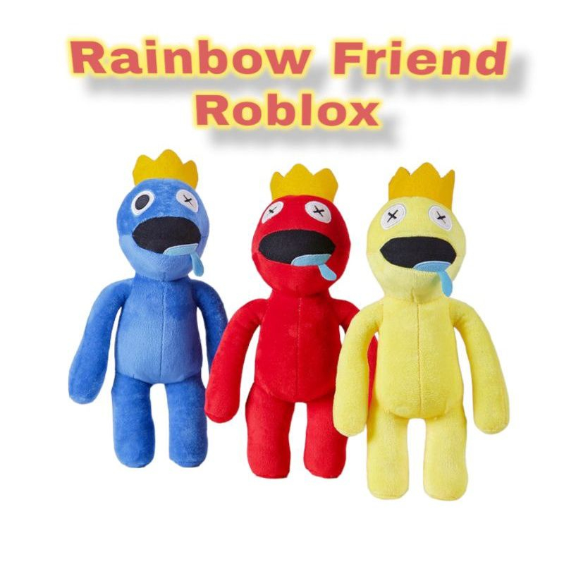 Robloxs Rainbow friends Plush Kids Toys Cute Anime Characters Can Light ...