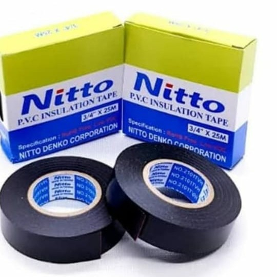 Nitto PVC Electrical Insulation Tape/PVC Insulation Tape/Nitto 3/4