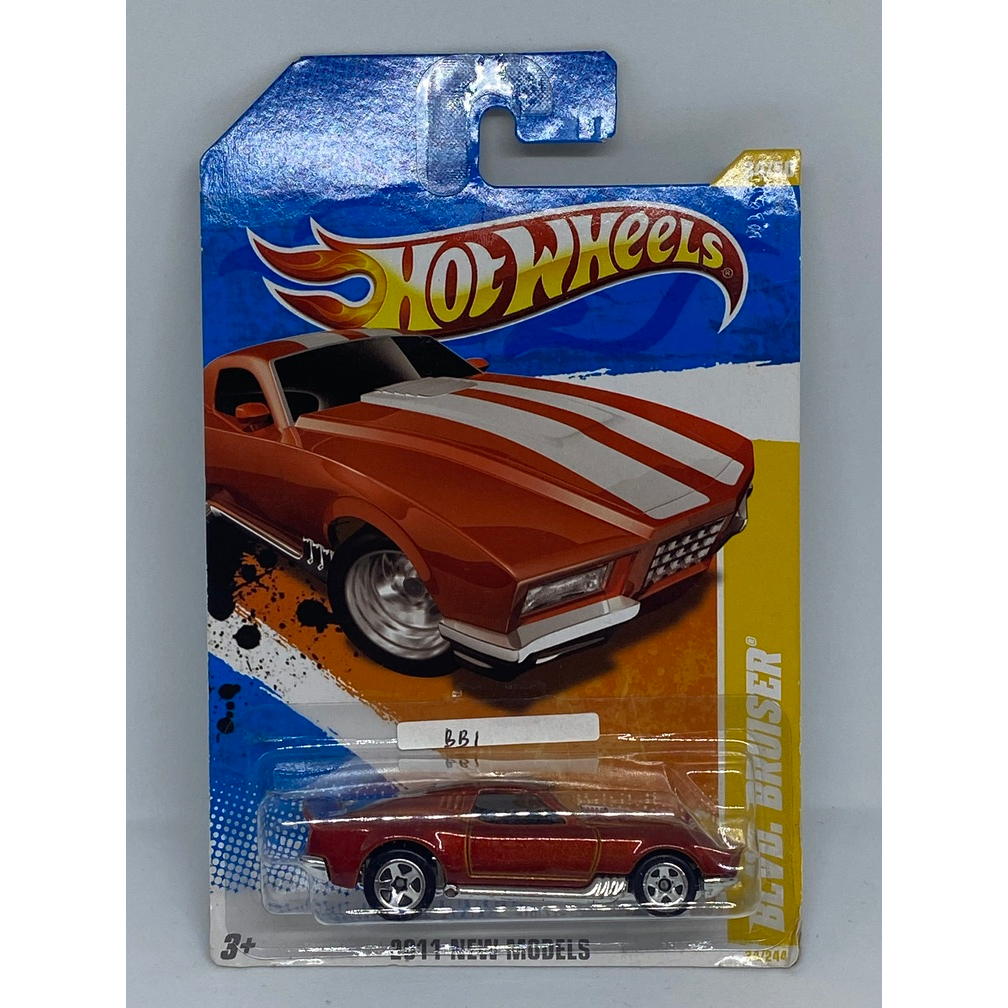 Hot Wheels Blvd Bruiser 2024 Multipack - Voiture Loose Sans Boîte, Occasion, échelle 1/64
