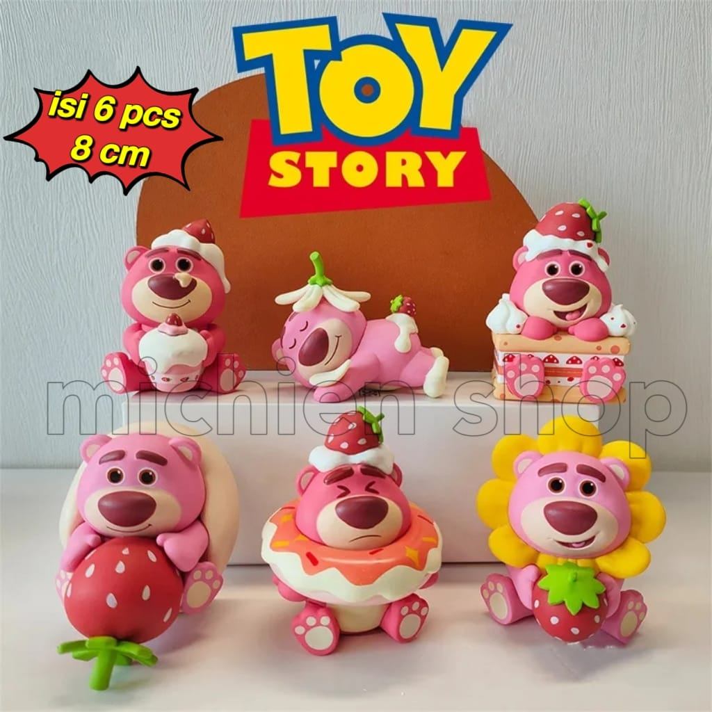 Cake Topper cake Topper Figure Toy Story LOTSO set 6pcs Shopee Malaysia