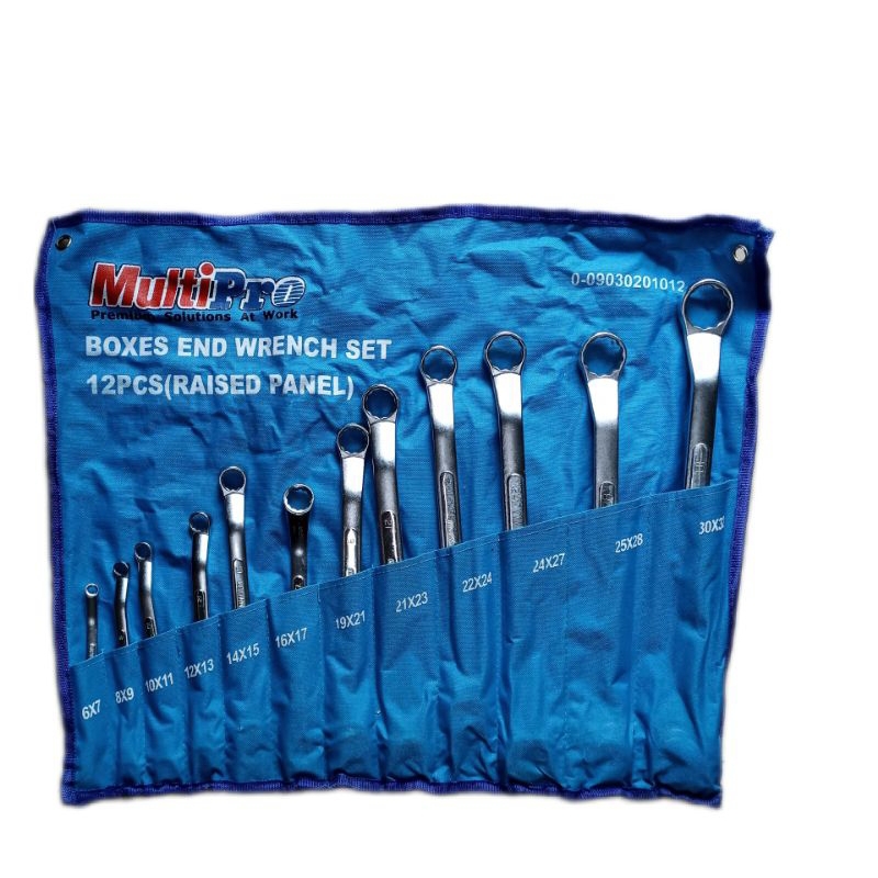 Set Chiavi Ad Anello Mannesmann 12 Pezzi - Misure Da 6 A 32mm, Cromate Per Durata E Antiruggine - Foto 9