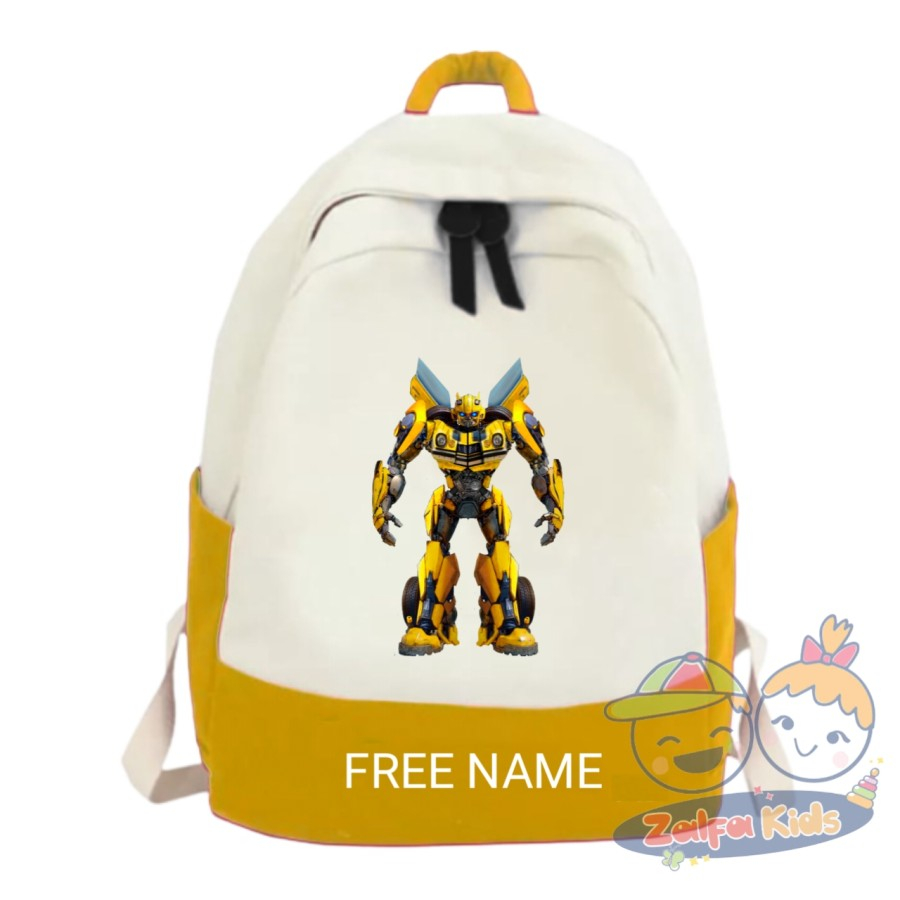 Bumblebee TRANSFORMERS Children's School Bag Backpack - Free To Use ...