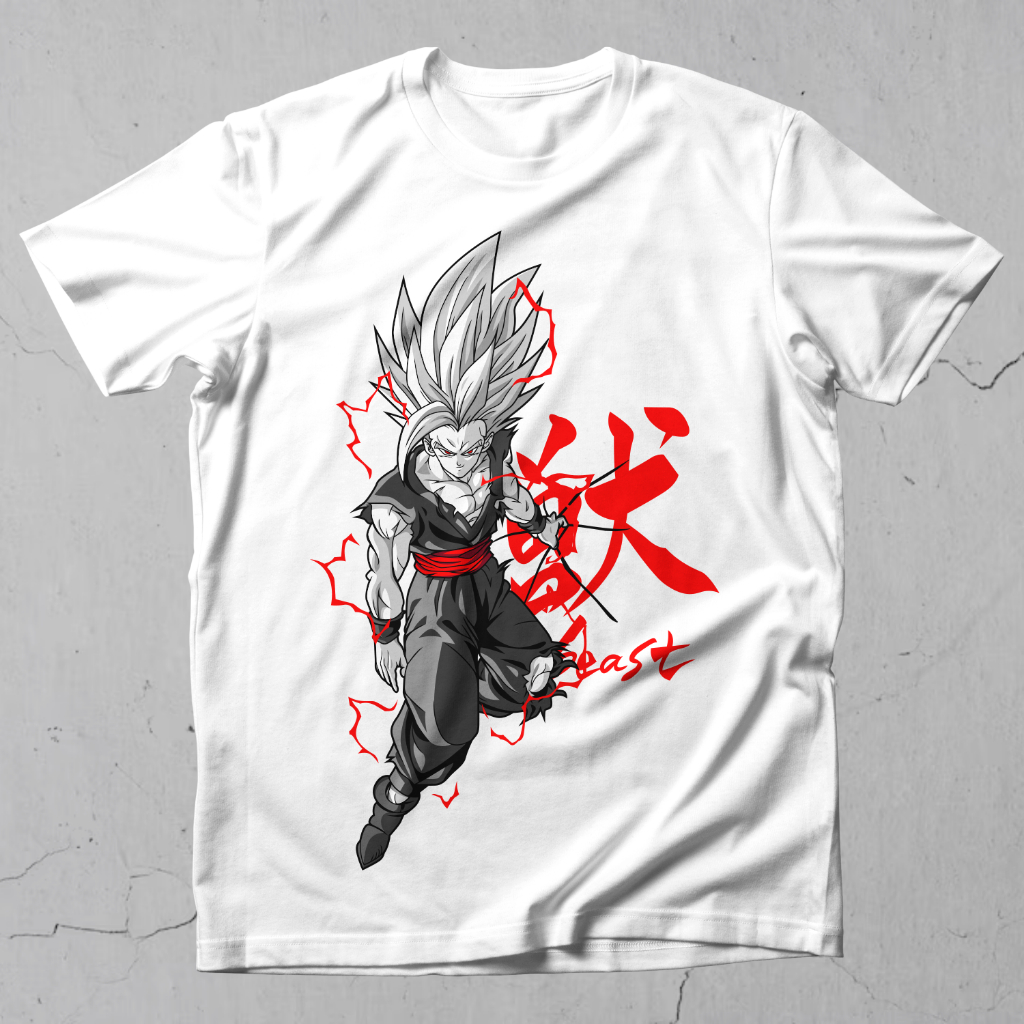 Dragonball super gohan beast Anime T-Shirt | Shopee Malaysia