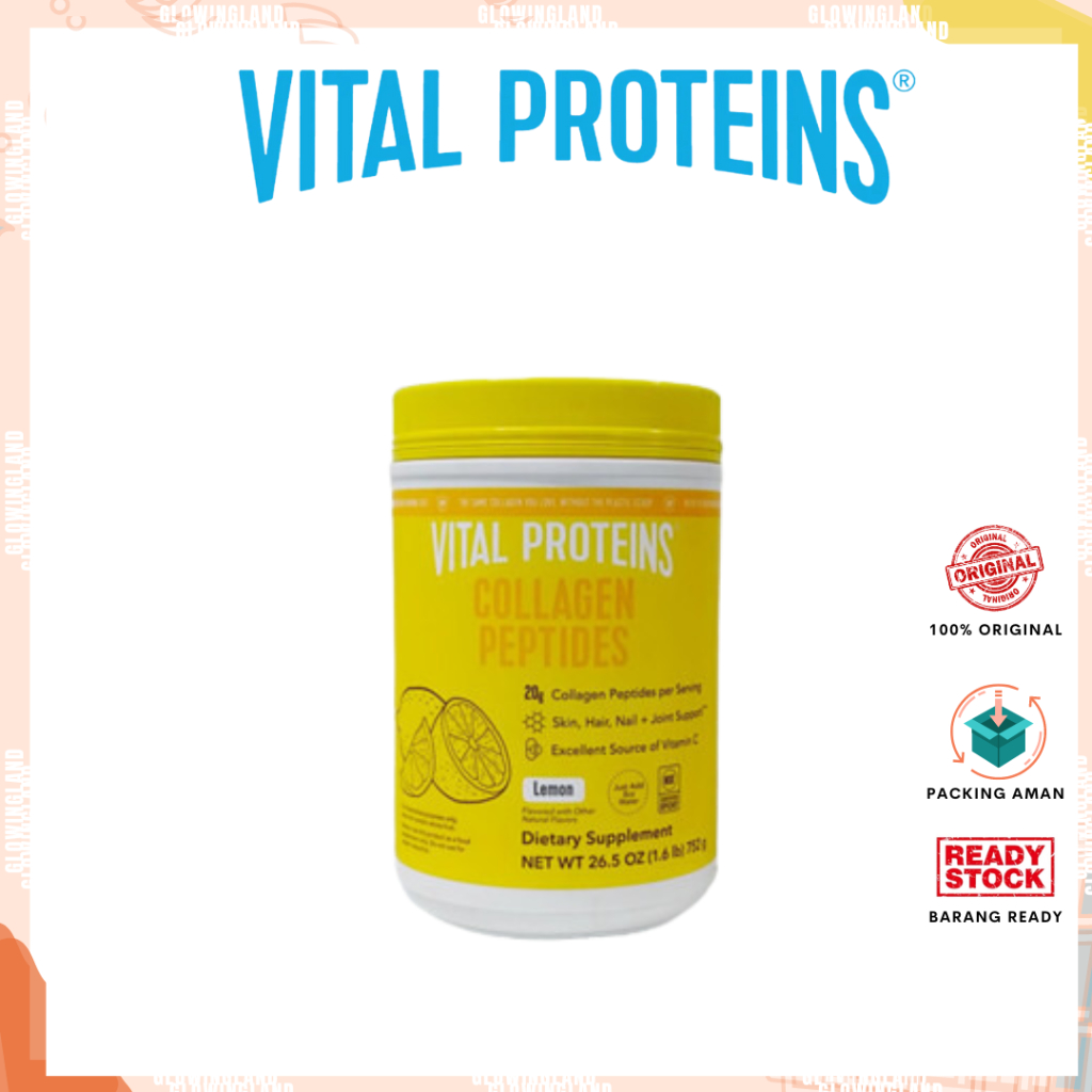 Vital Proteins Collagen Peptides LEMON VITAMIN C 752 Gr Shopee Malaysia