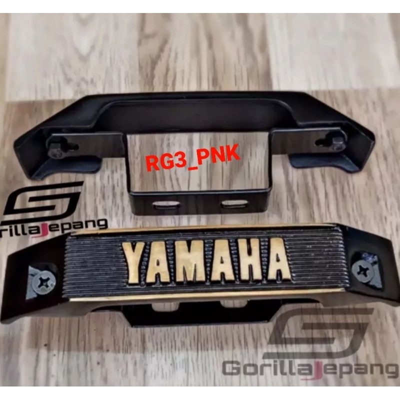 Yamaha Rxs king Mustache logo Emblem Includes Bracket | Shopee Malaysia