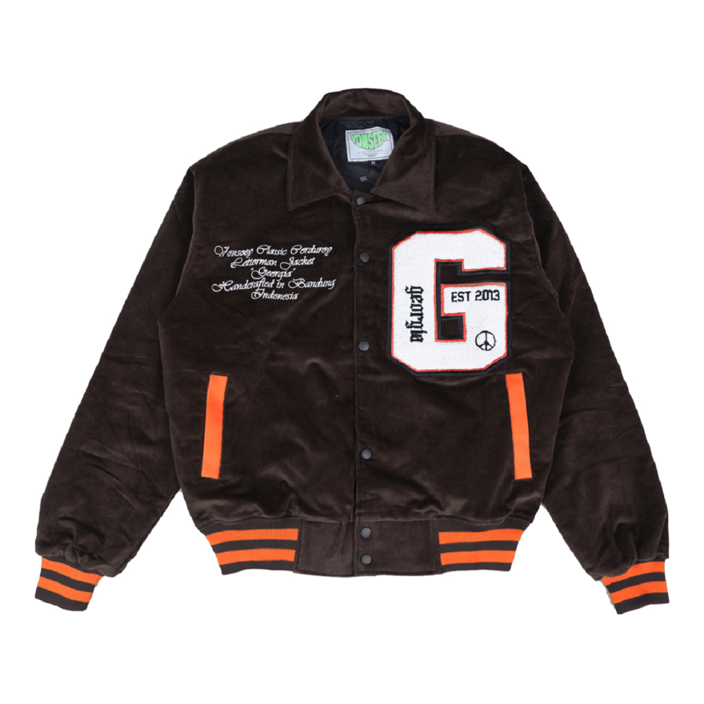LOKAL Varsity CORDUROY BASE BALL Jacket VARSITY Jacket UNISEX Local