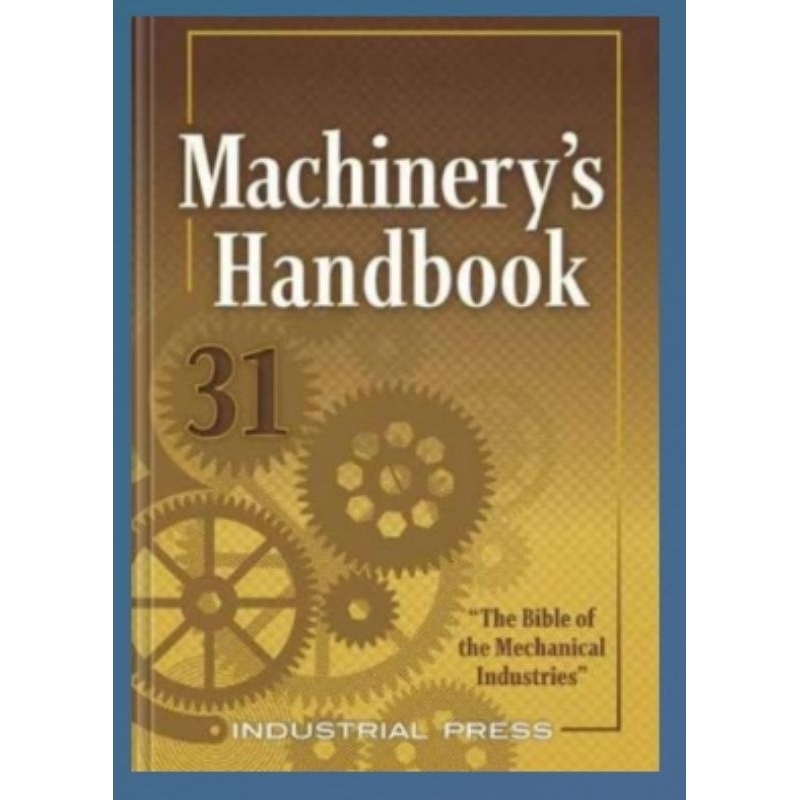 Machinery's HandbookIndustrial Press 31st (2020) Shopee Malaysia