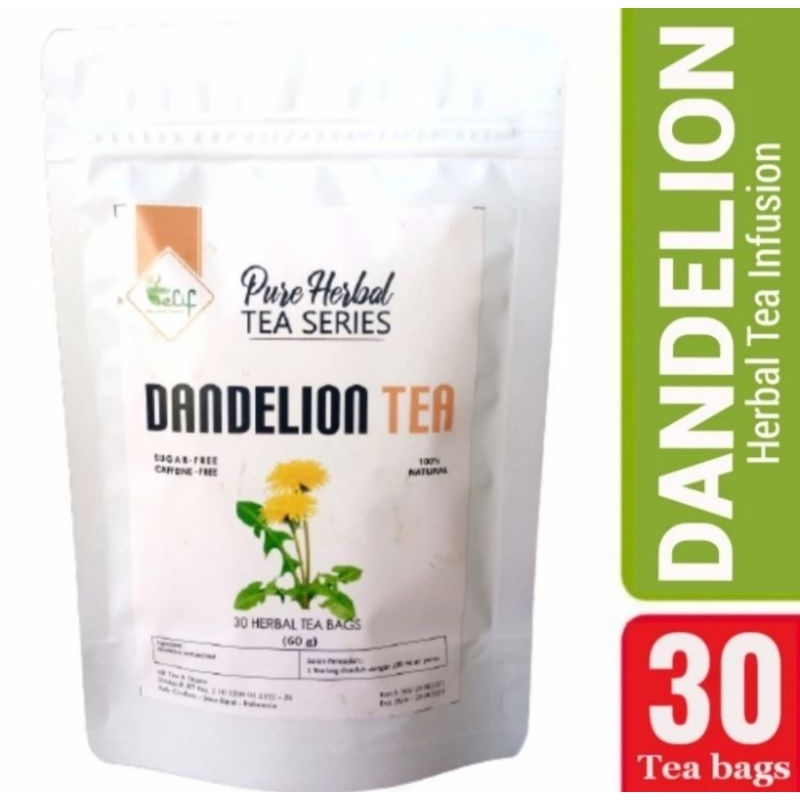 Dandelion Tea Dandelion Tea For Detox Contains 30 Tea Bags Shopee