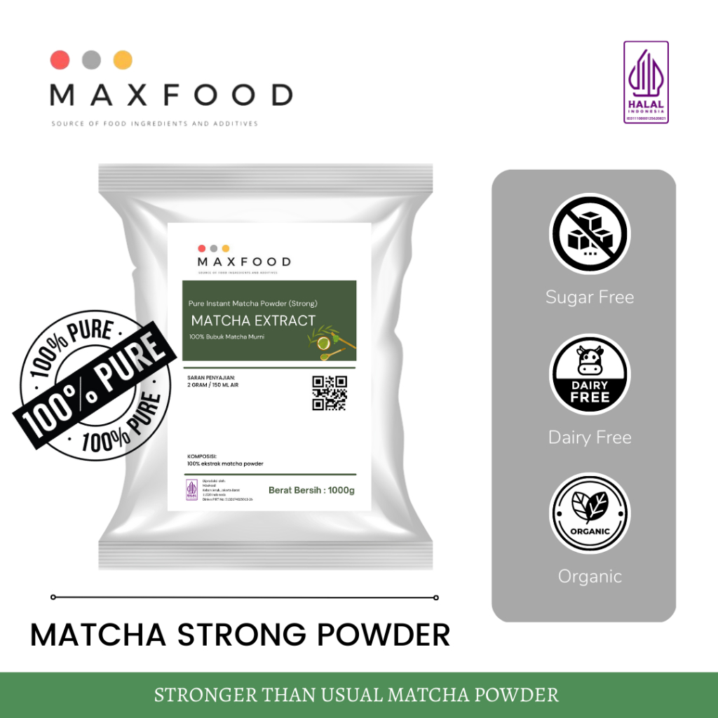 Strong Matcha PowderPURE Instant Matcha Powder/ 1 KG | Shopee Malaysia
