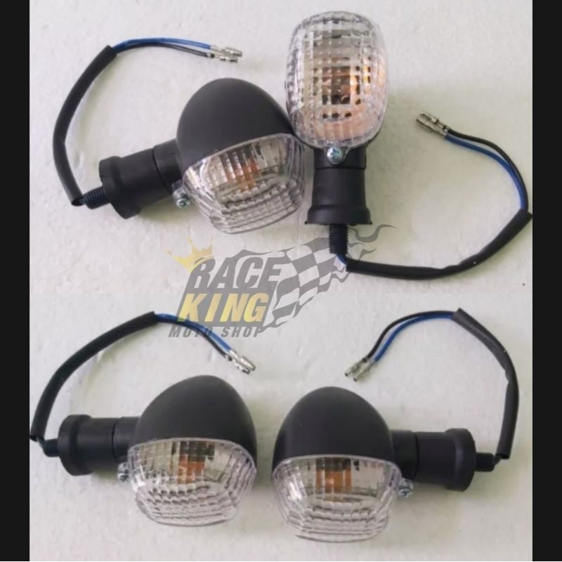 Ninja Sen Light SET Front & Rear Turn Signal Mica Clear NINJA R RR 150 Shopee Malaysia