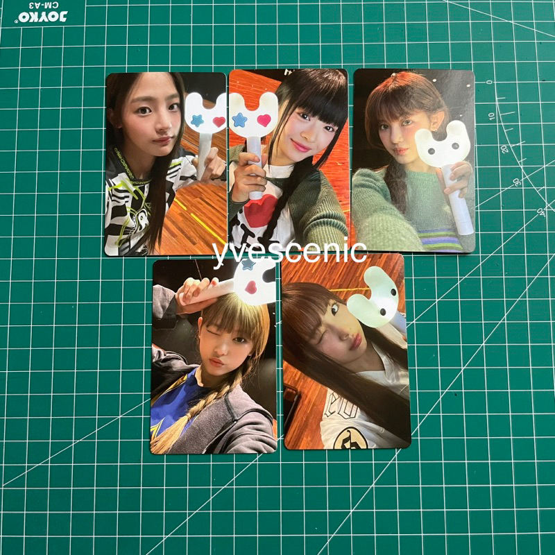 New jeans lightstick photocard ls pc official binky bong | Shopee Malaysia