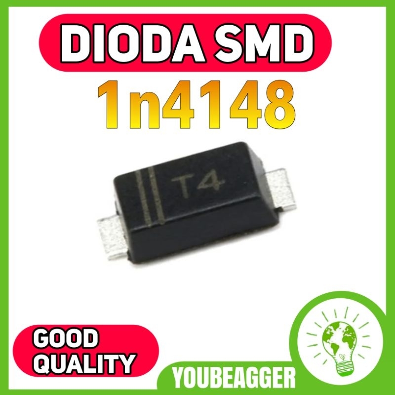 Diode T4 IN4148 SMD 1N4148 SMD | Shopee Malaysia