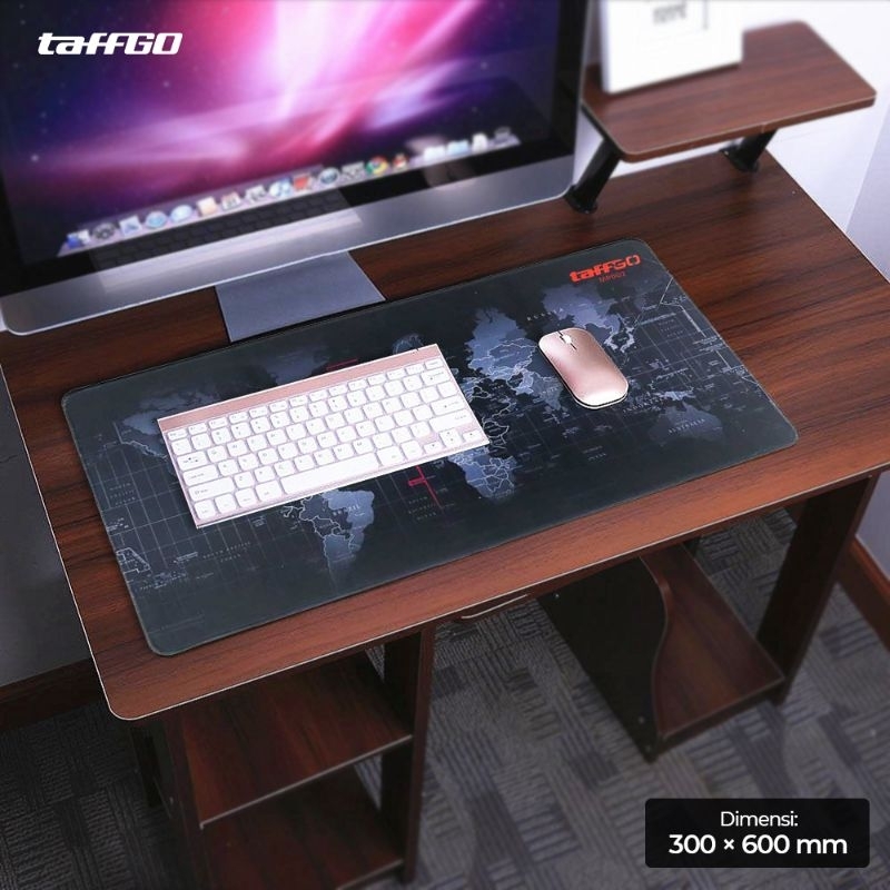 Professional Mouse Pad Gaming XL Desk Mat with World Map Motif - MP002 ...