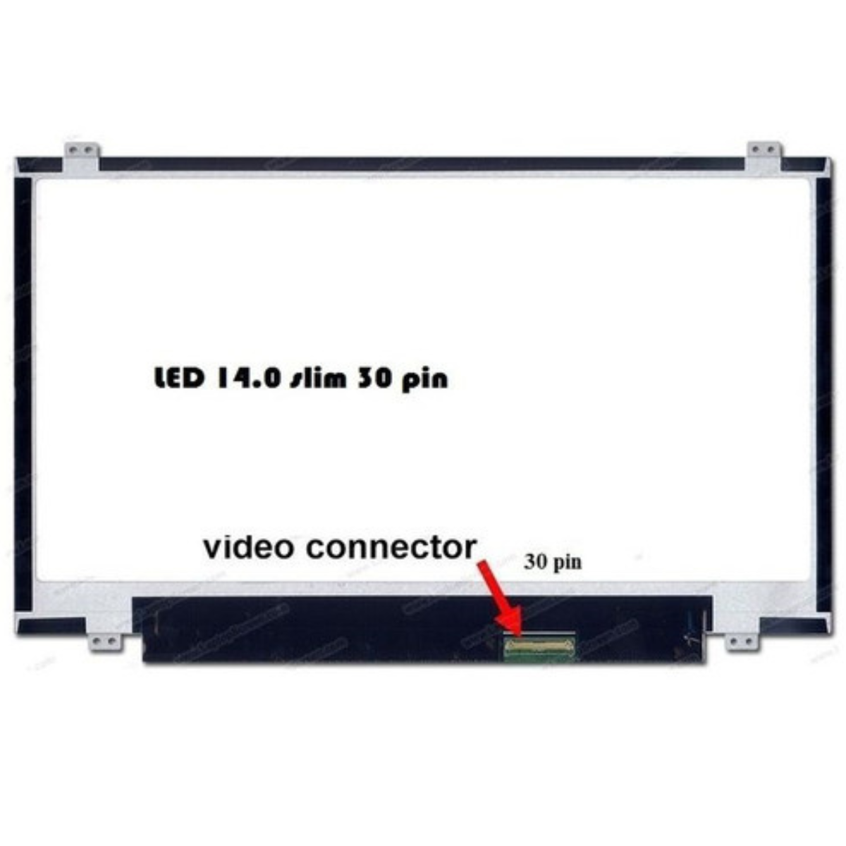 LAYAR LCD LED 14 Inch 30 Pin Slim LCD Laptop Screen 14.0 14