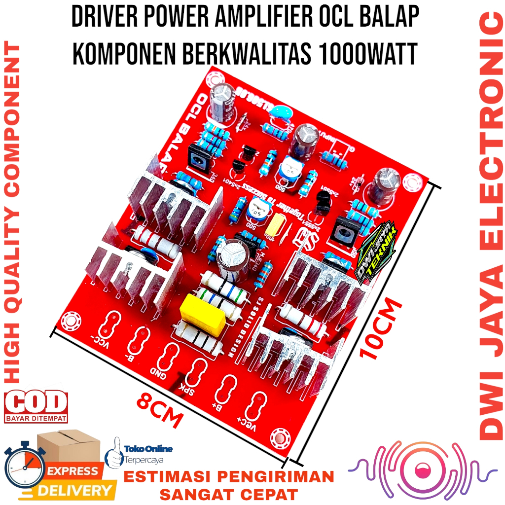 1000 WATT RACING OCL Driver Kit | Shopee Malaysia