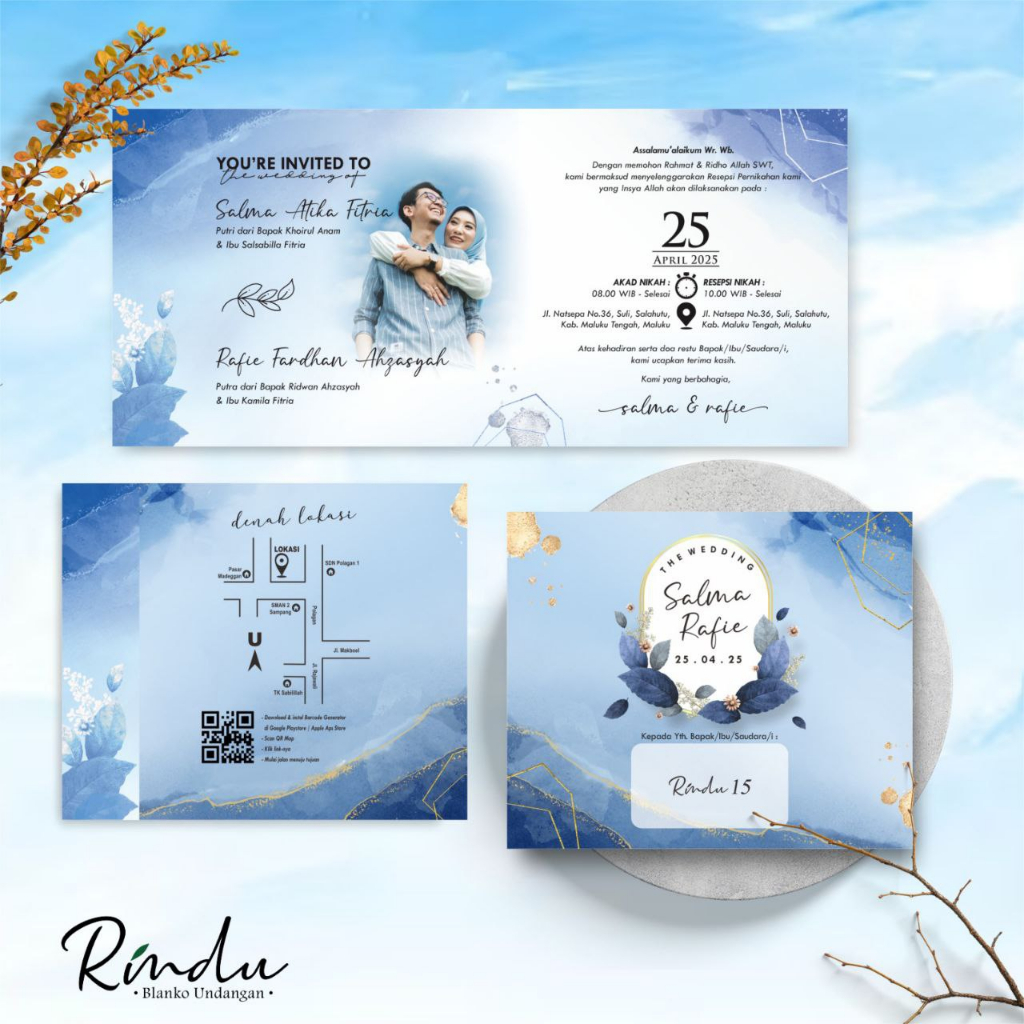 Missing 15 Blank Invitations | Invitation | Invitation Blank | Shopee ...