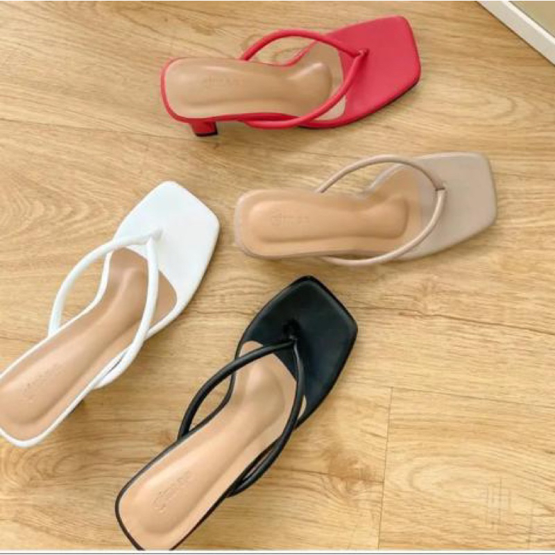 High heels Unique Heel Foam Strap ib01 Shopee Malaysia