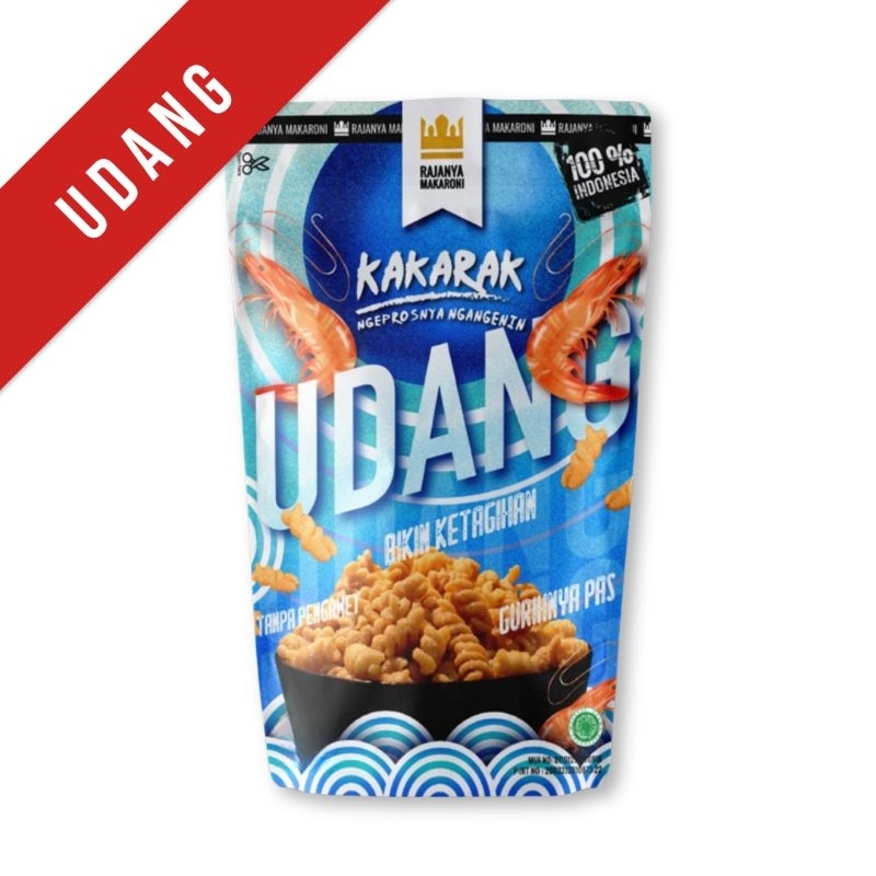 Macaroni Kakarak Fusilli Pasta - Shrimp Flavor | Shopee Malaysia