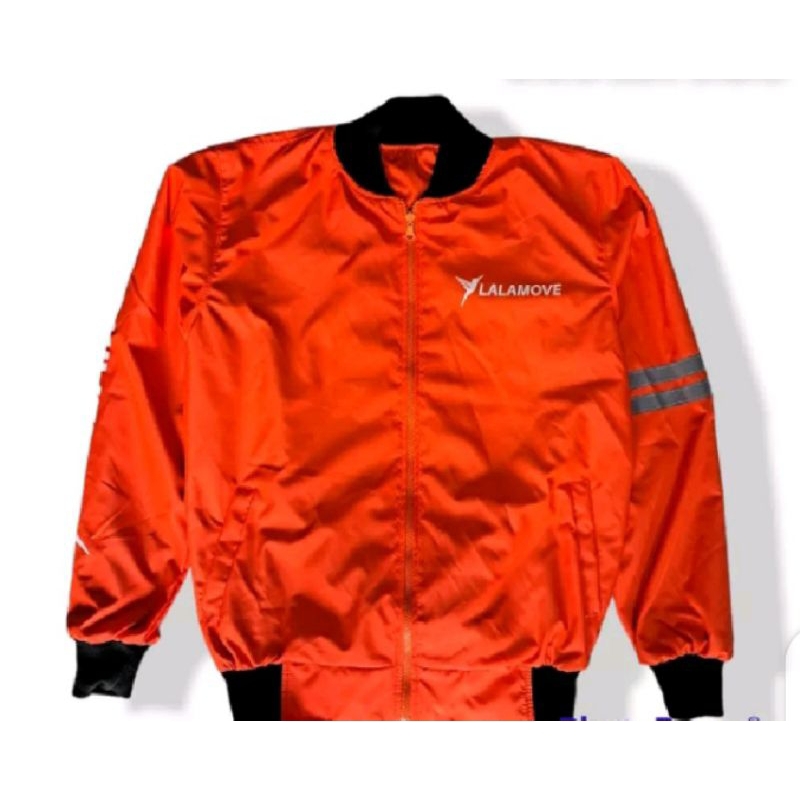 Official LALAMOVE ORANGE Jacket SEMI WATERPROOF Jacket/Latest | Shopee ...