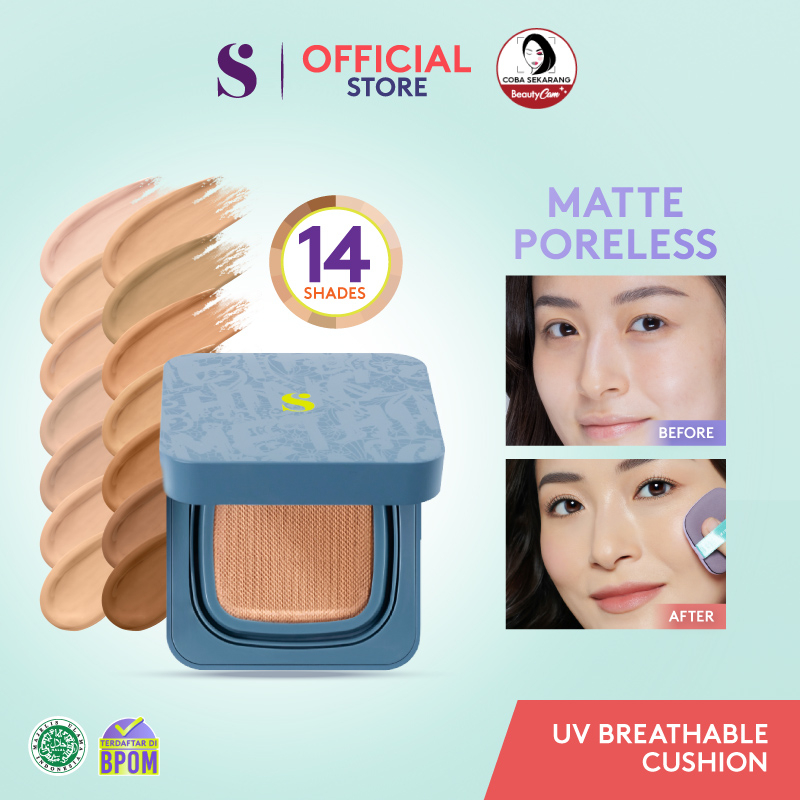 Somethinc HOOMAN Breathable UV Cushion Cover SPF 35 PA+++ Cushion