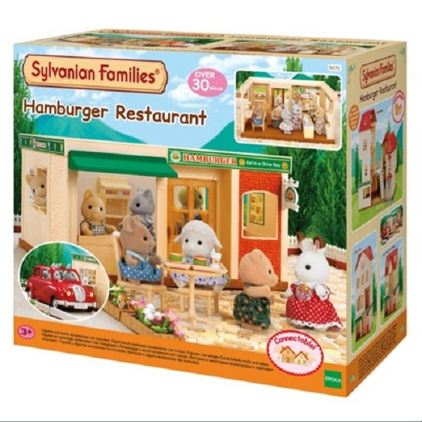 Sylvanian Families Carrello Hamburger MI-91 Giocattolo per