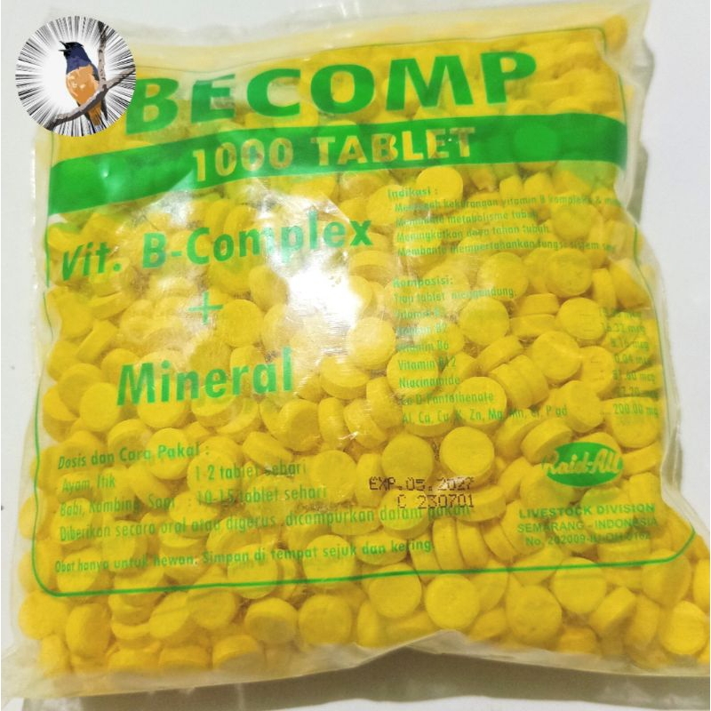 1000 Tablets Vitamin B Mineral Complex For Chicken Duck Birds