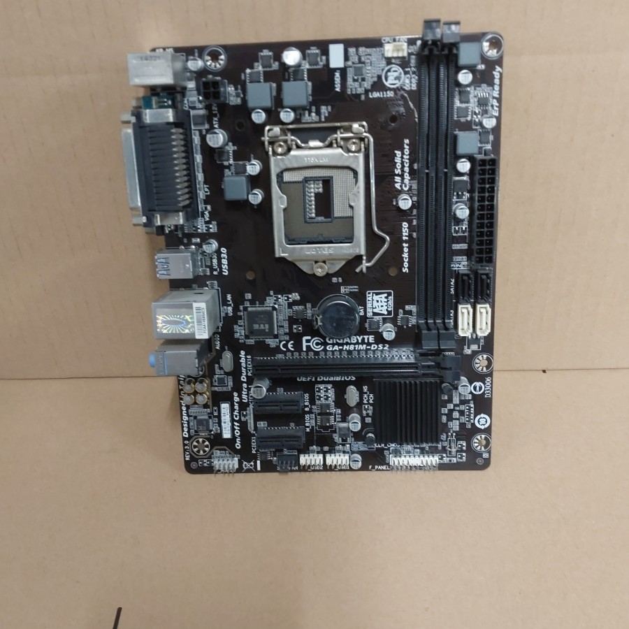 Motherboard intel h81 gigabyte h81 Shopee Malaysia
