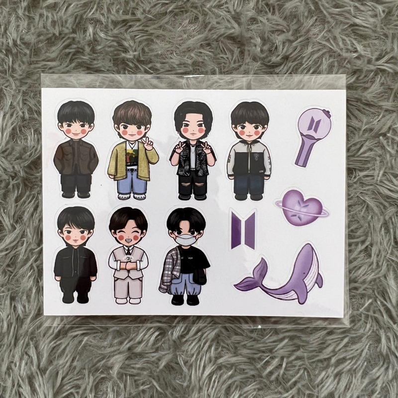 BTS Sticker EXO/ Enhypen/ NCT Dream/ NCT 127/ Seventeen/ Treasure