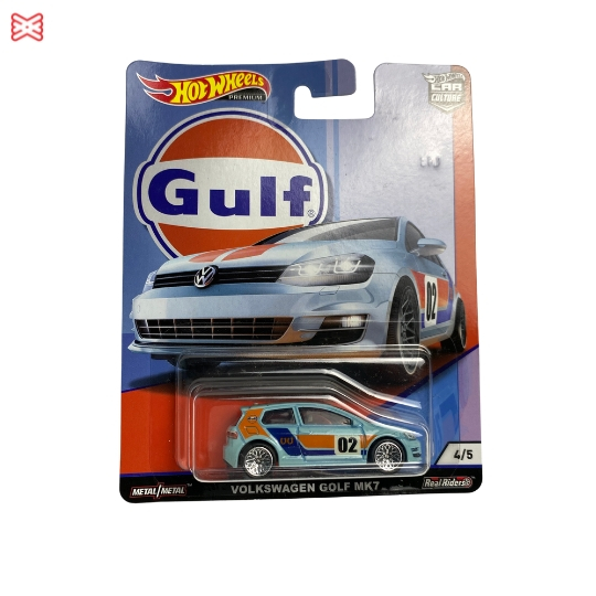 Hot Wheels Gulf Volkswagen Golf Mk7 Car Diecast Shopee Malaysia