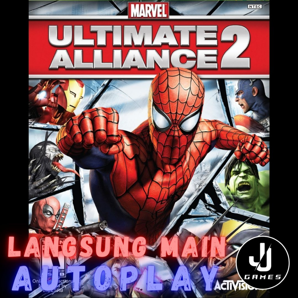 Marvel ULTIMATE ALLIANCE (All Series) XBOX 360game Cassette CD DVD JTAG ...