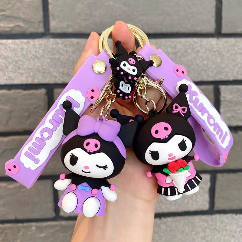 GANTUNGAN [STL] Keychain/bag/multipurpose - Cute Sanrio Kuromi ...