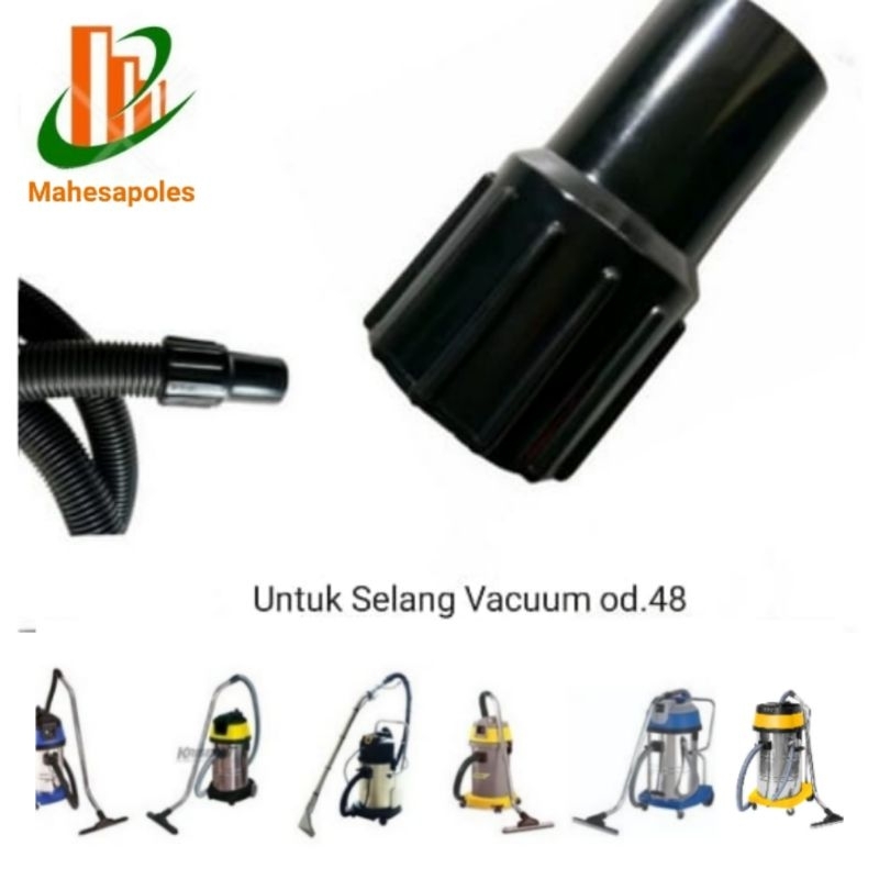 Long vacuum cleaner Hose Connector id 40mm od 48mm Shopee Malaysia