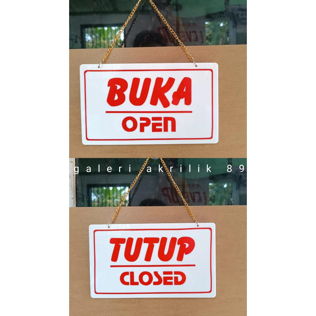 Open CLOSED/OPEN CLOSE Sign Board | Shopee Malaysia