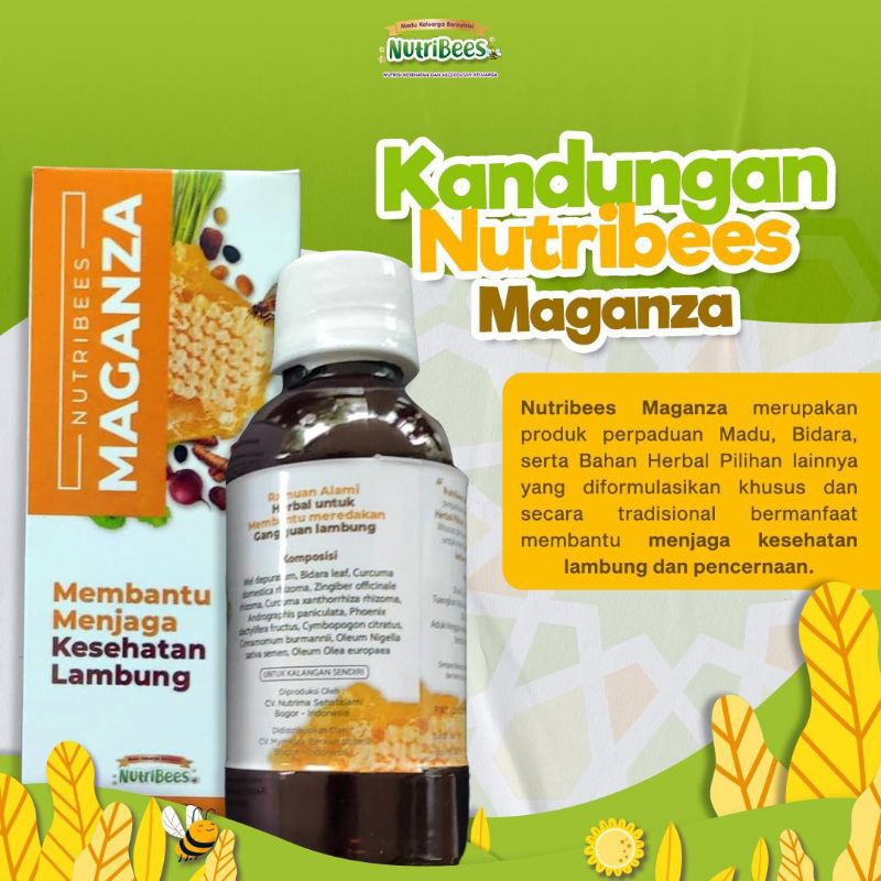 Nutribees MAGANZA Gastric Honey/ Ulcer/ GERD | Shopee Malaysia