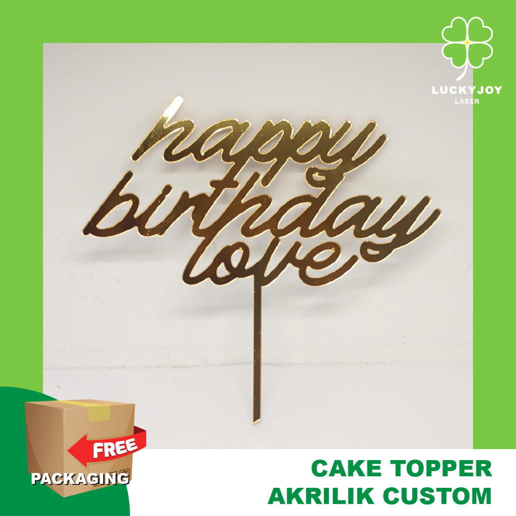 Custom Acrylic Topper Cake Slicer Happy Wedding acrylic Velvet