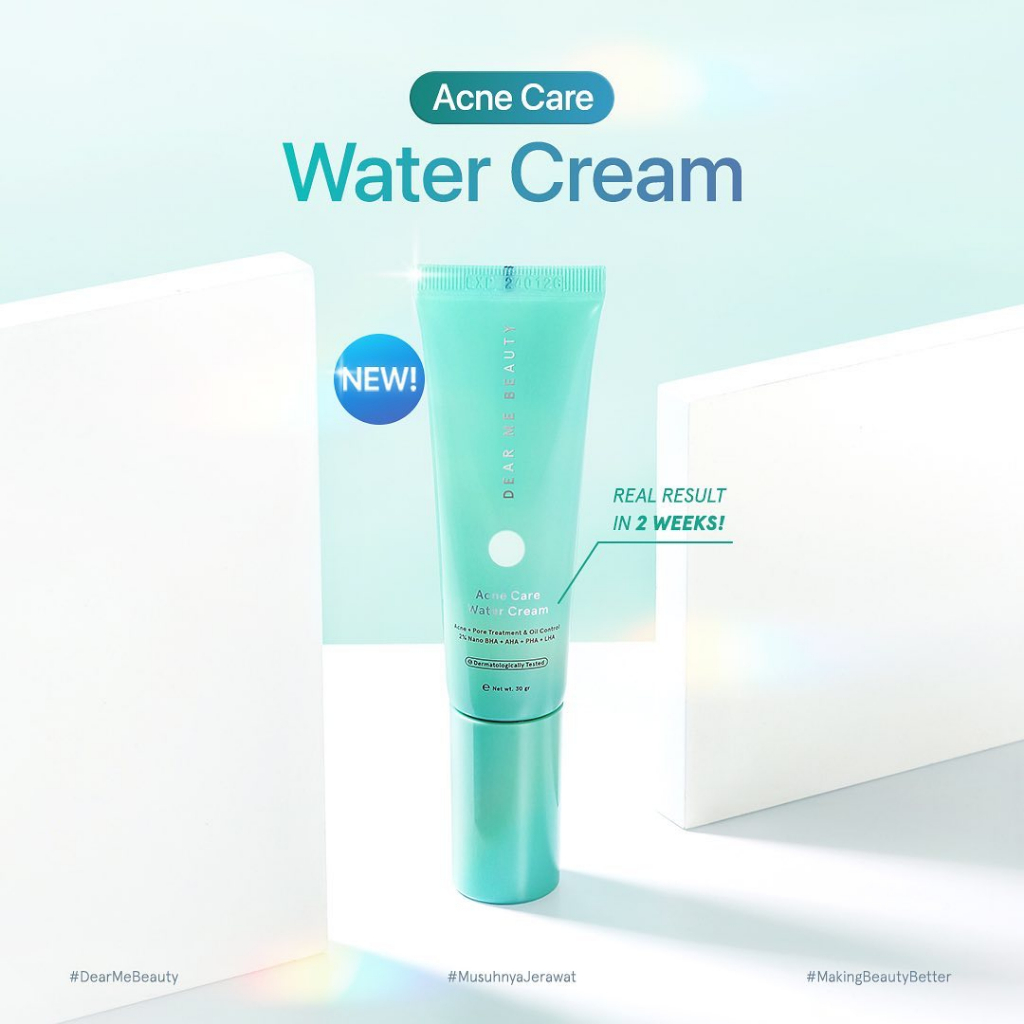 Dear ME BEAUTY Acne Care Water Cream 30ml - Moisturizing Acne Face ...