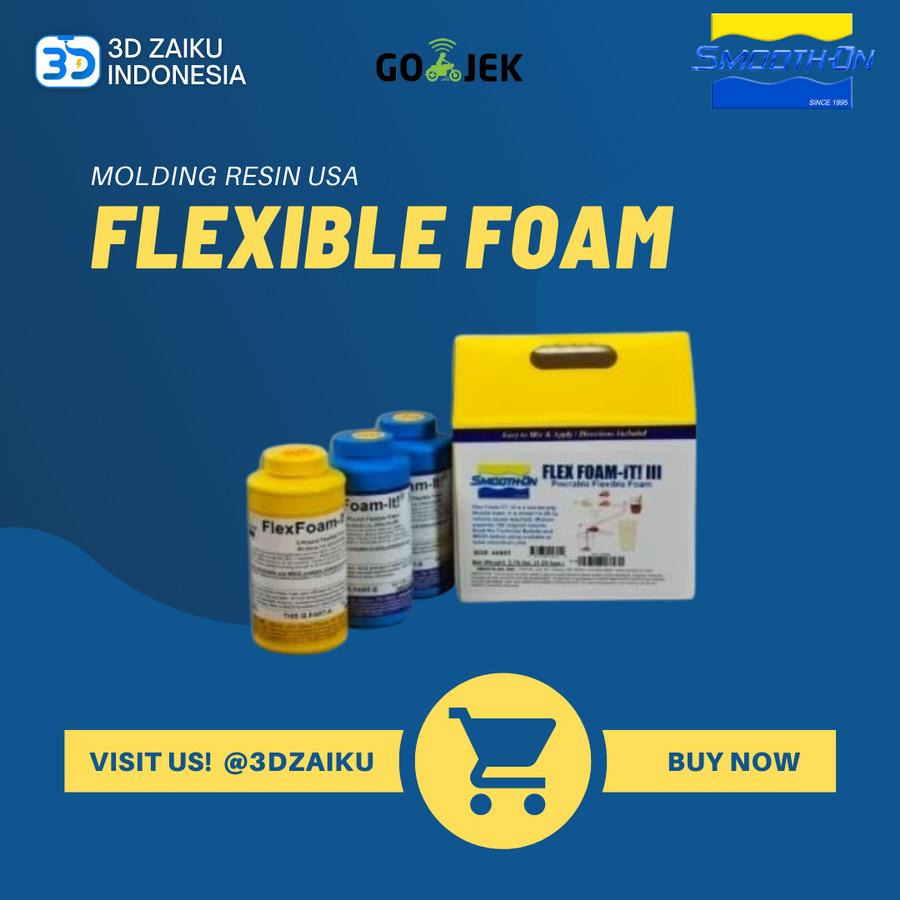 Original SOrigmooth On FlexFoam iT III Flexible Foam Molding Resin USA ...