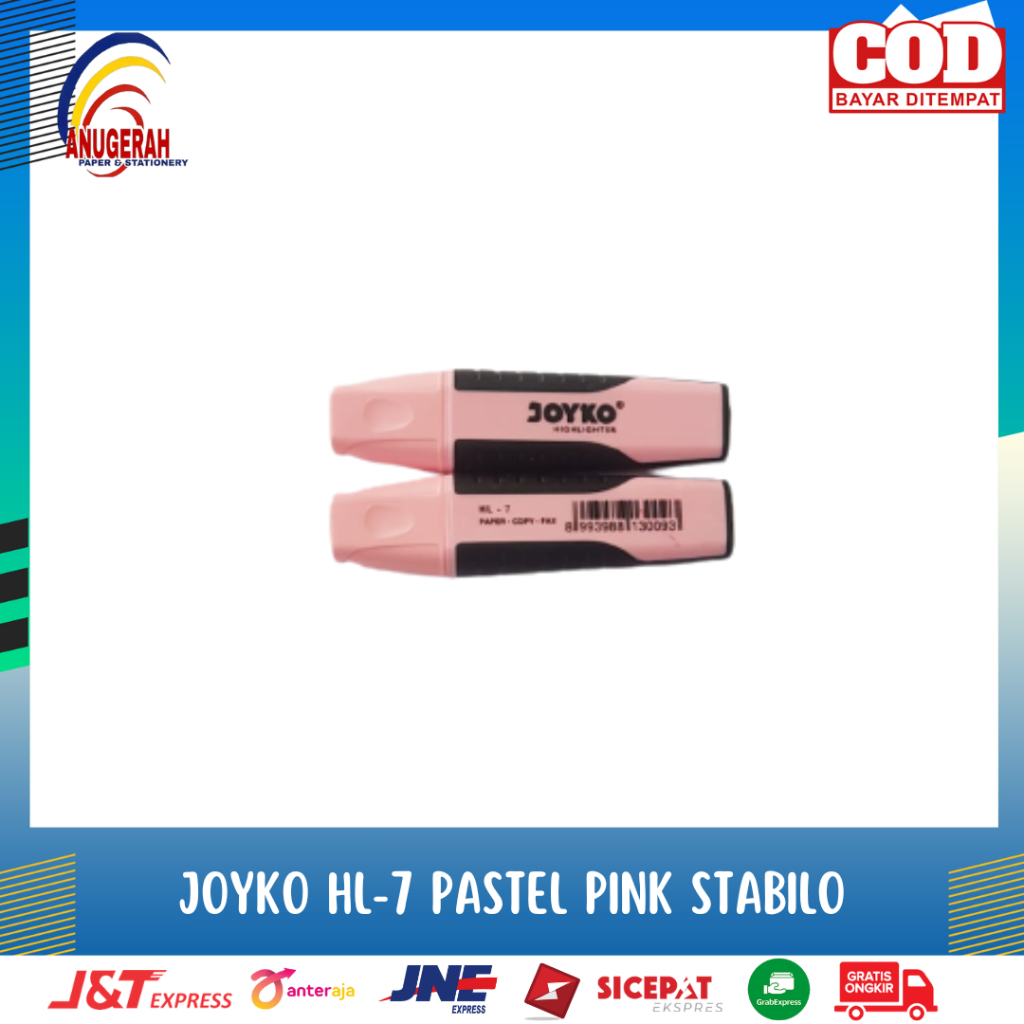 STABILO Best Selling!! HL7 PASTEL PINK Highlighter (PCS) Shopee Malaysia