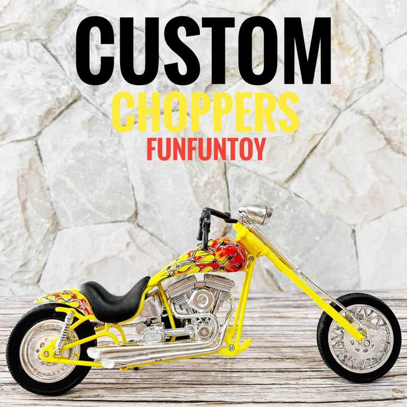 Miniature Harley Davidson custom choppers 1:12 Scale newray | Shopee ...