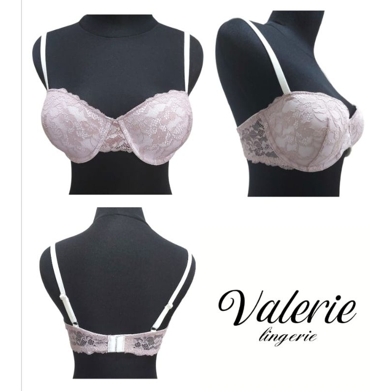 Valerie Amber Purple Bra Shopee Malaysia