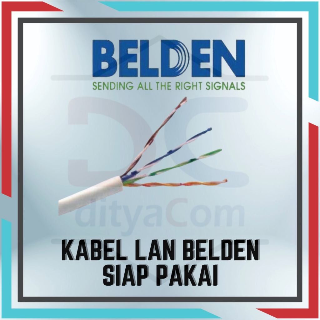 Belden CAT6 UTP LAN CABLE Is Ready To Use | Shopee Malaysia